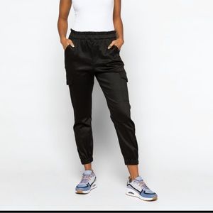 BlankNYC Brushed Twill Utility Jogger